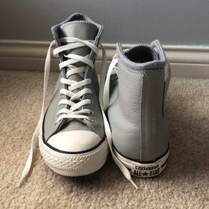 High Top Leather Converse